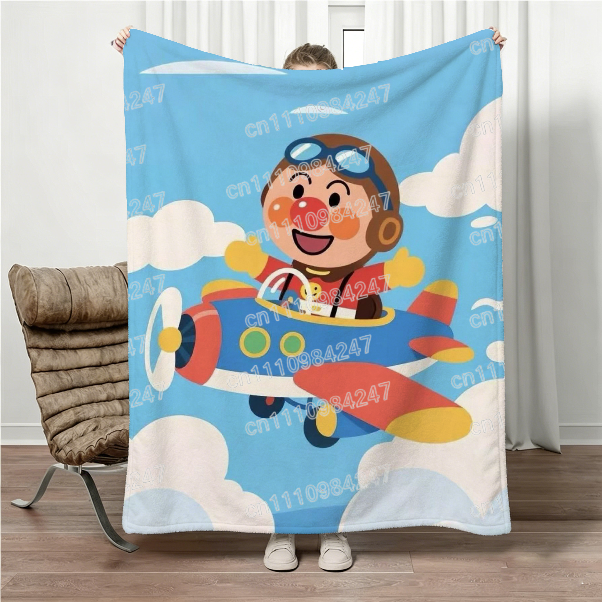 Baby Products On Sale - 2026 Hot Sale Anpanman Airplane Print