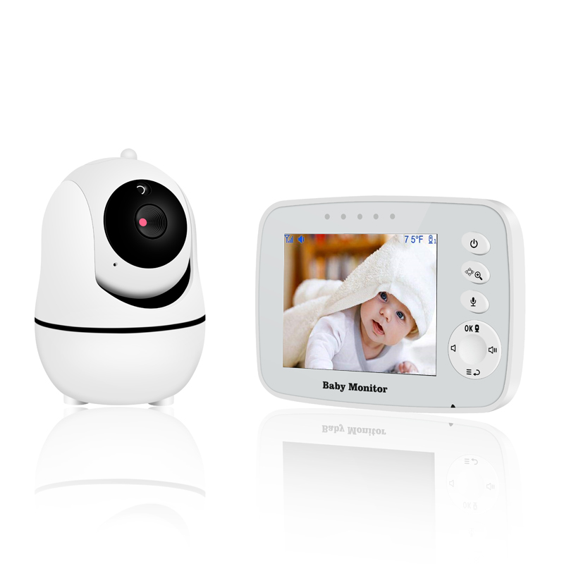 Wireless Baby Monitor - 2.4Ghz Wireless PTZ Video Camera For