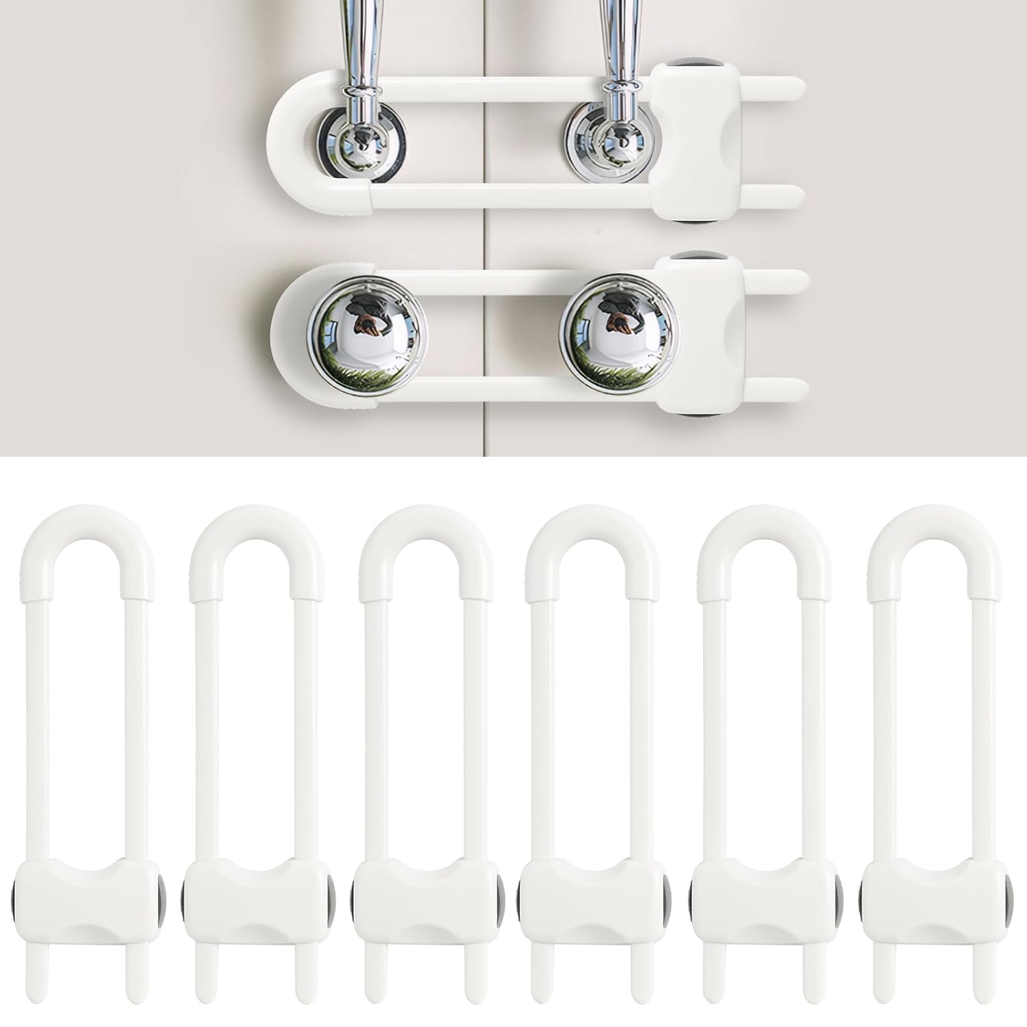 Baby Products You Need - 6 Pack U-Shaped Baby Safety Cabinet