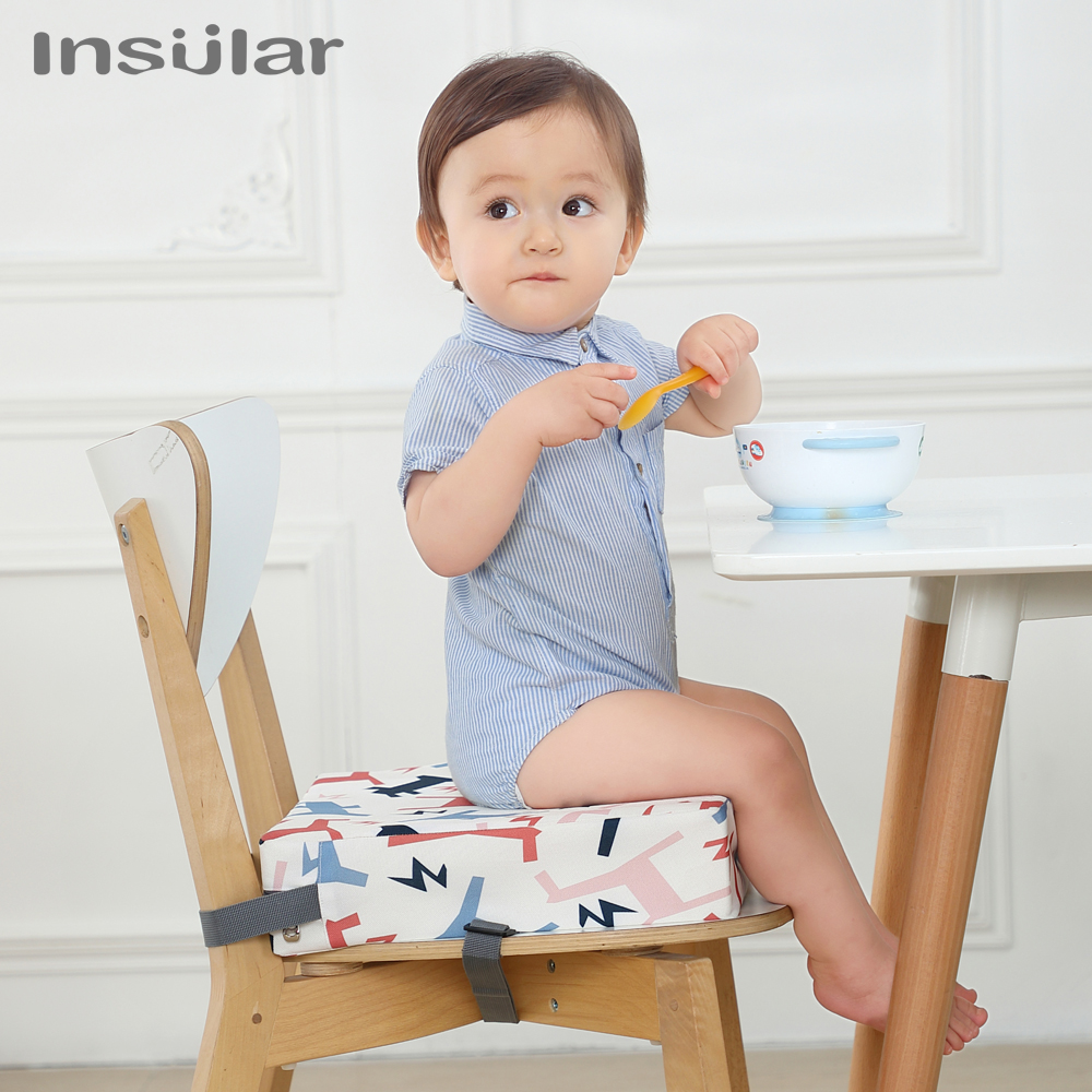 Baby High Chair Booster - Children Kids Increased Booster Seat Cushion