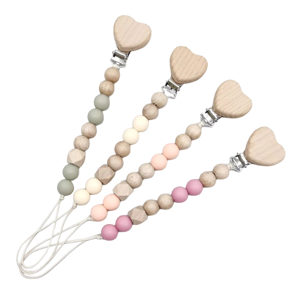 Beech Wooden Baby Pacifier Cli - Baby Products Moisturizer avaliação e preço