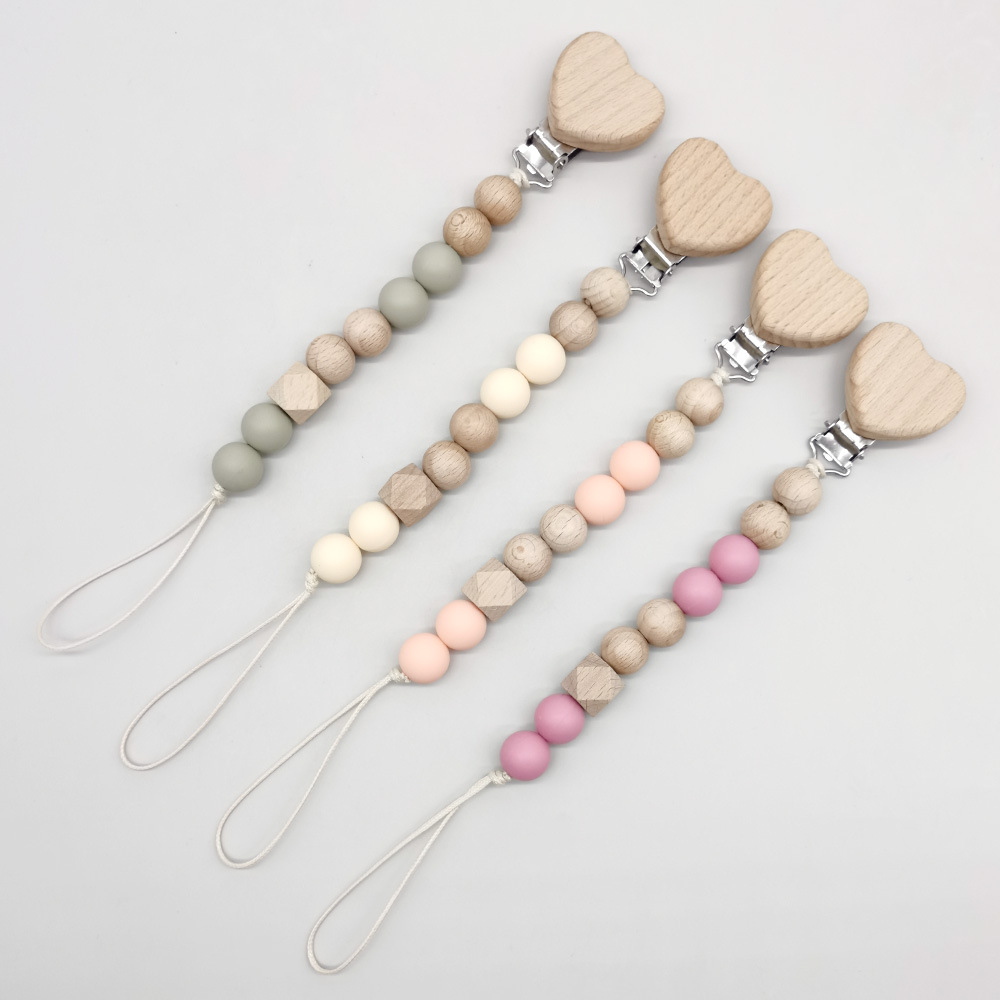Beech Wooden Baby Pacifier Cli - Baby Products Moisturizer avaliação e preço
