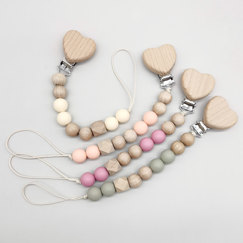 Beech Wooden Baby Pacifier Cli - Baby Products Moisturizer avaliação e preço