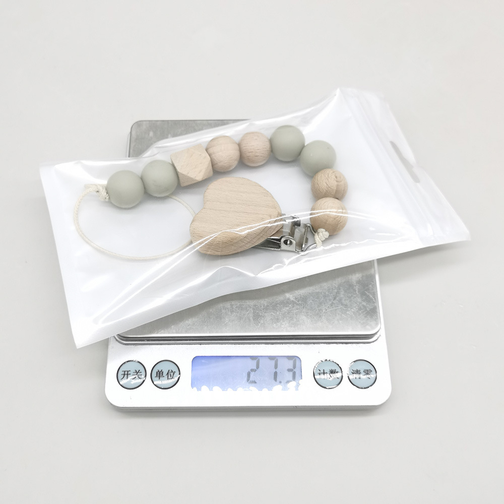 Beech Wooden Baby Pacifier Cli - Baby Products Moisturizer avaliação e preço