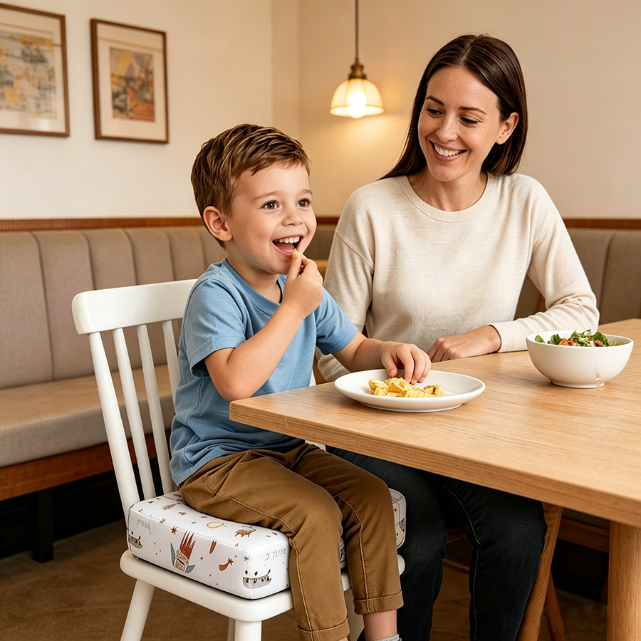 1Pc Portable Children's Booste - Baby High Chair Booster avaliação e preço