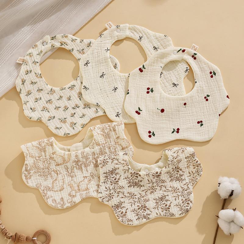 ✰✪1PC Baby Bibs Cotton Newborn - Baby Products Dropshipping avaliação e preço