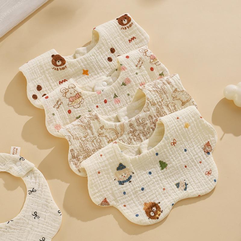 ✰✪1PC Baby Bibs Cotton Newborn - Baby Products Dropshipping avaliação e preço