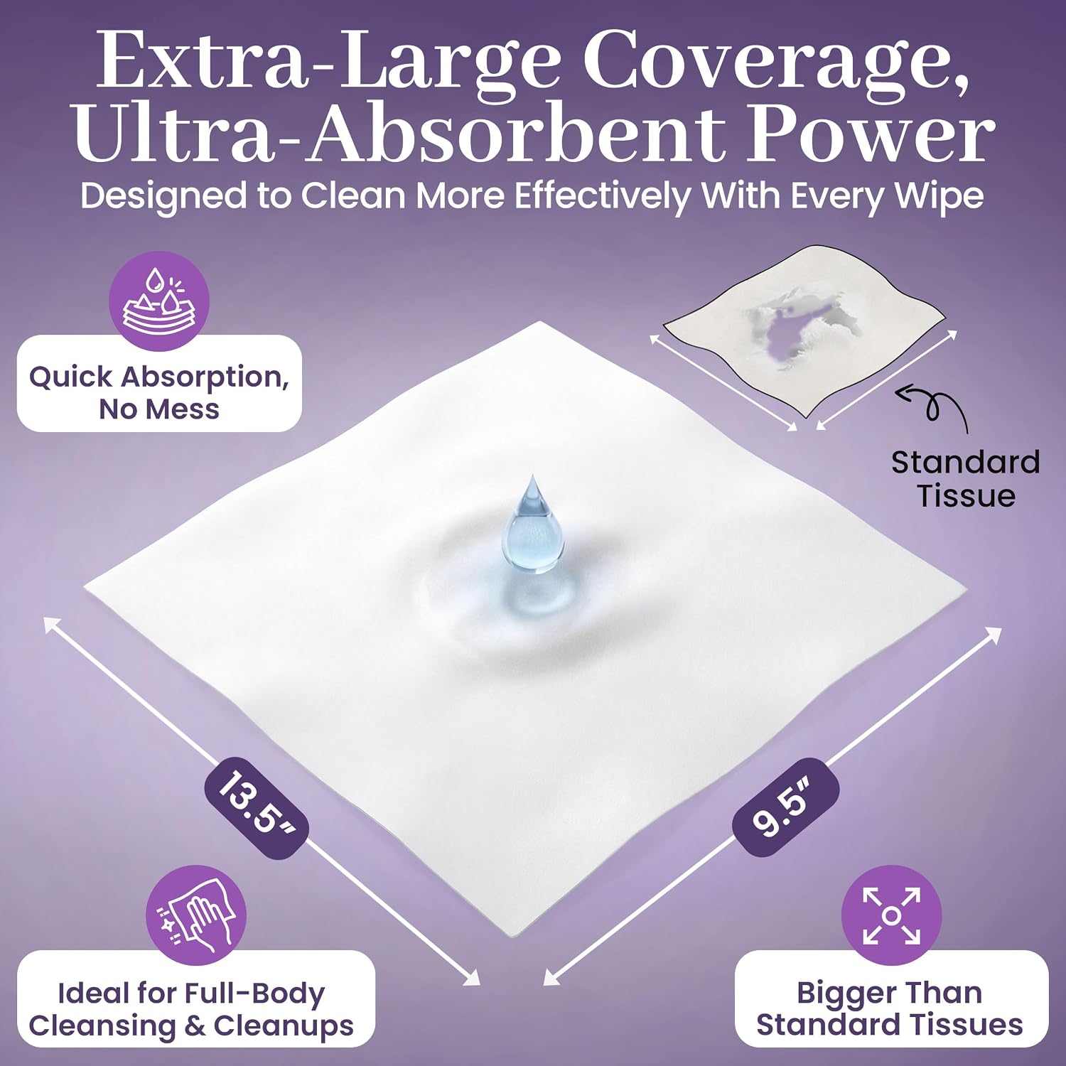 Disposable Dry Wipes 100 Pack  - Baby Products avaliação e preço