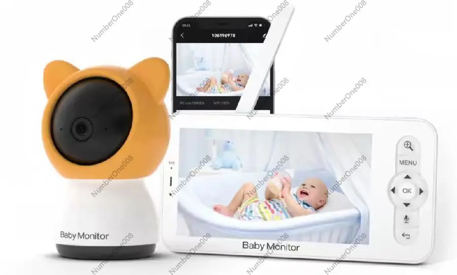 5 Inch 1080P Baby Monitor, Wir - Wireless Baby Monitor avaliação e preço