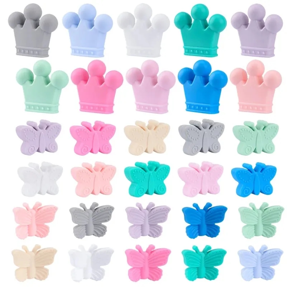 HOT SALE 10pcs/lot Silicone Cr - Baby Products Discount avaliação e preço