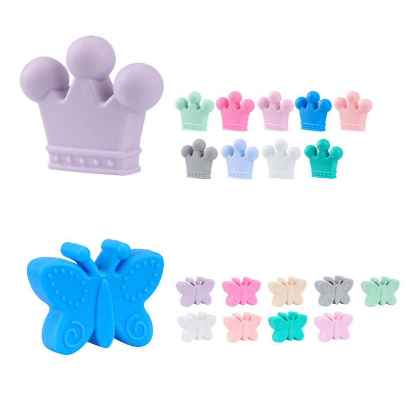 HOT SALE 10pcs/lot Silicone Cr - Baby Products Discount avaliação e preço