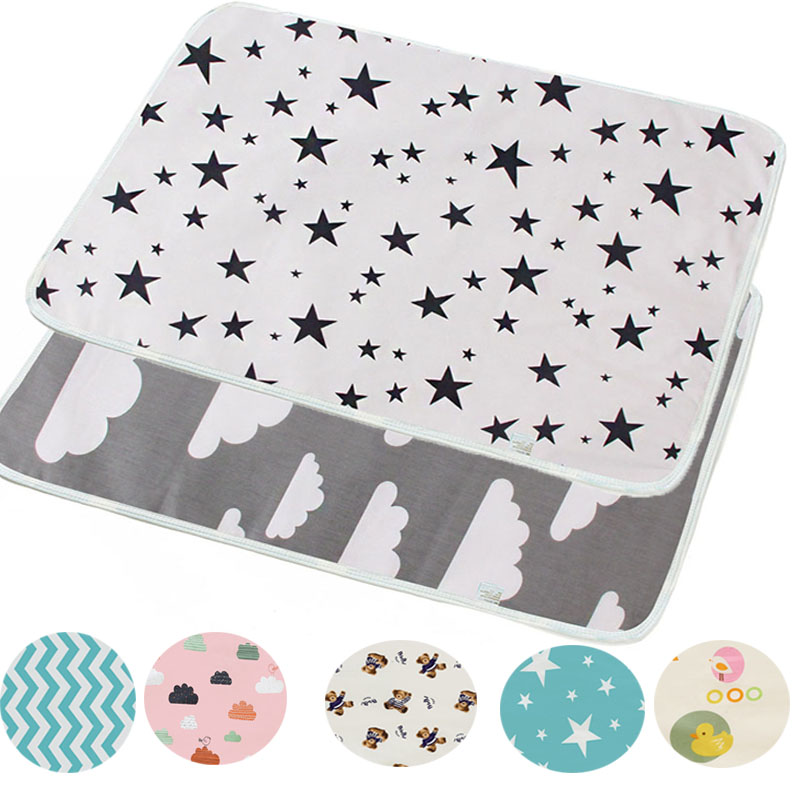 Waterproof Reusable Newborn Ba - Diaper Changing Mat avaliação e preço