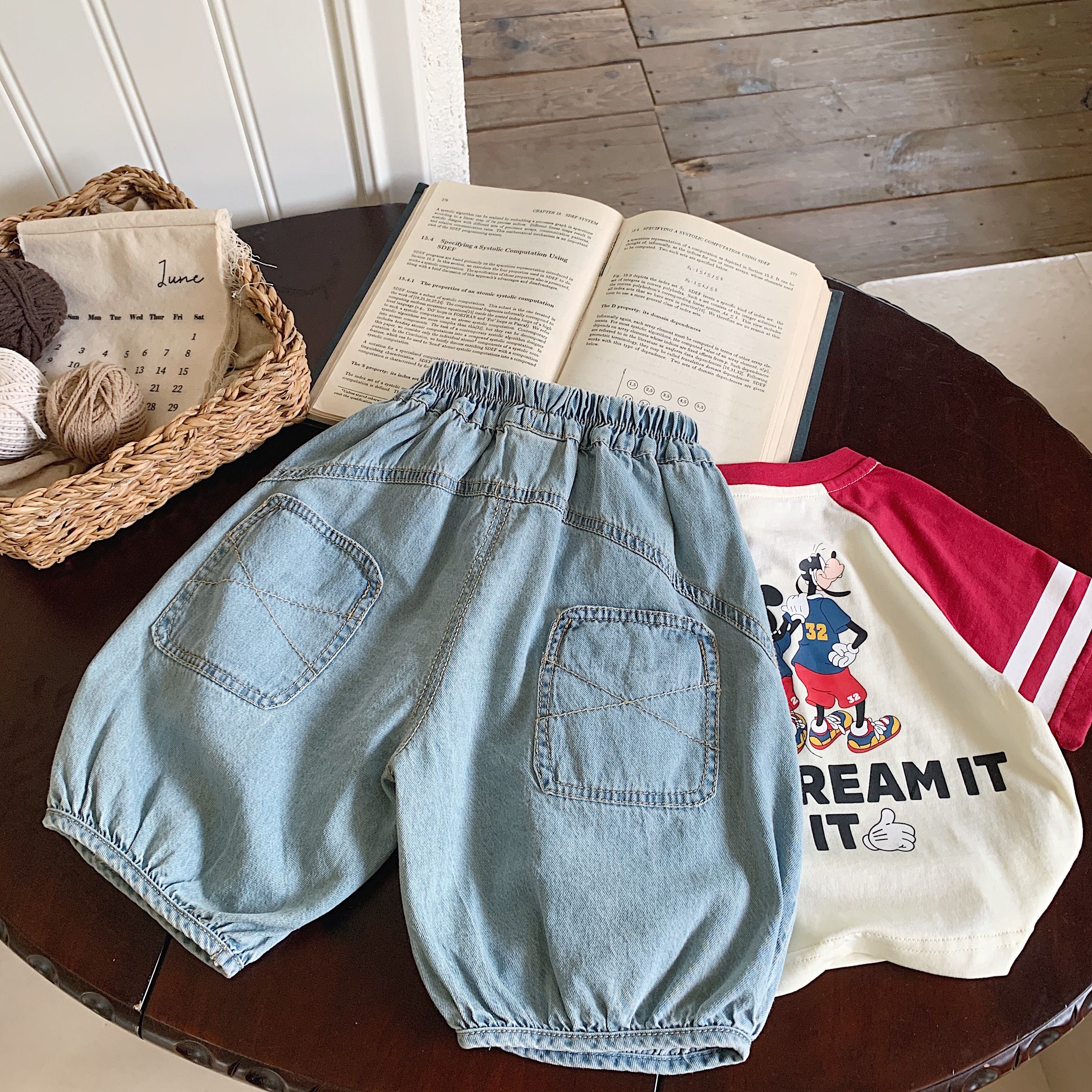 Children's shorts 2024 with ad - Baby Products Ads avaliação e preço
