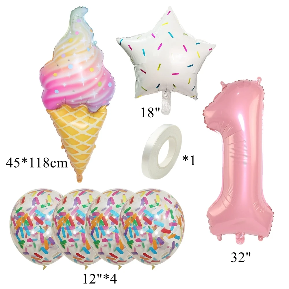 8 Pcs Donut Ice Cream Star Bal - Baby Products Moisturizer avaliação e preço