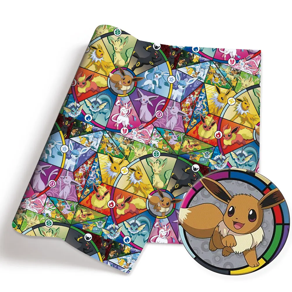 Pokemon Cartoon Fabric140*50cm - Baby Products Dropshipping avaliação e preço