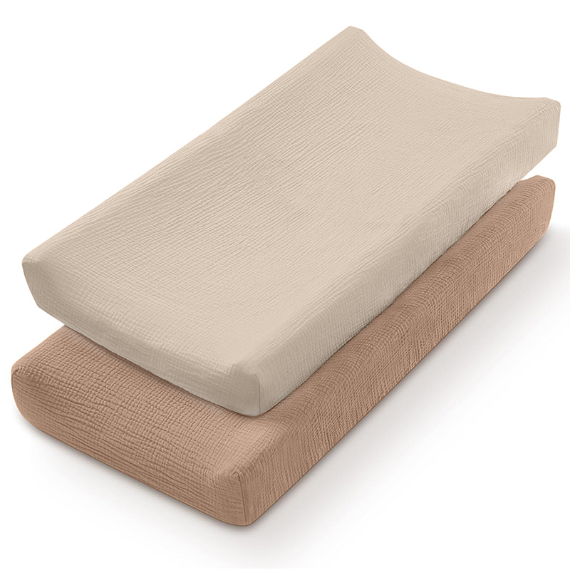2PCS Diaper Changing Pad Cover - Diaper Changing Mat avaliação e preço