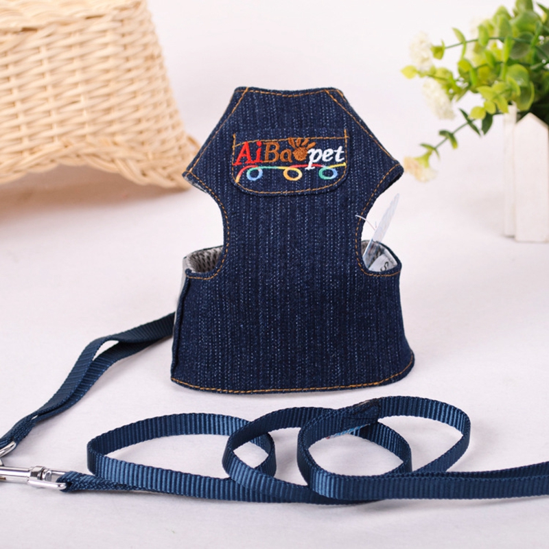 Denim Blue Paw Pet Harness Ves - Baby Products On Sale avaliação e preço