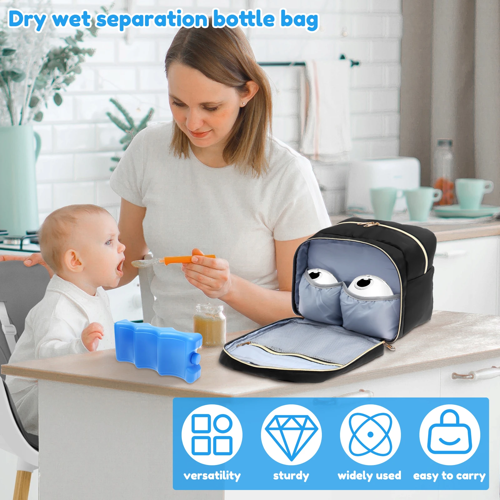 Breast Pump Storage Bag with I - Baby Products Pack avaliação e preço
