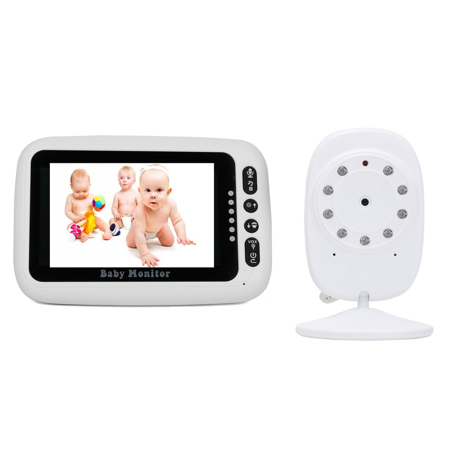 4.3inch LCD Screen Wireless Vi - Wireless Baby Monitor avaliação e preço