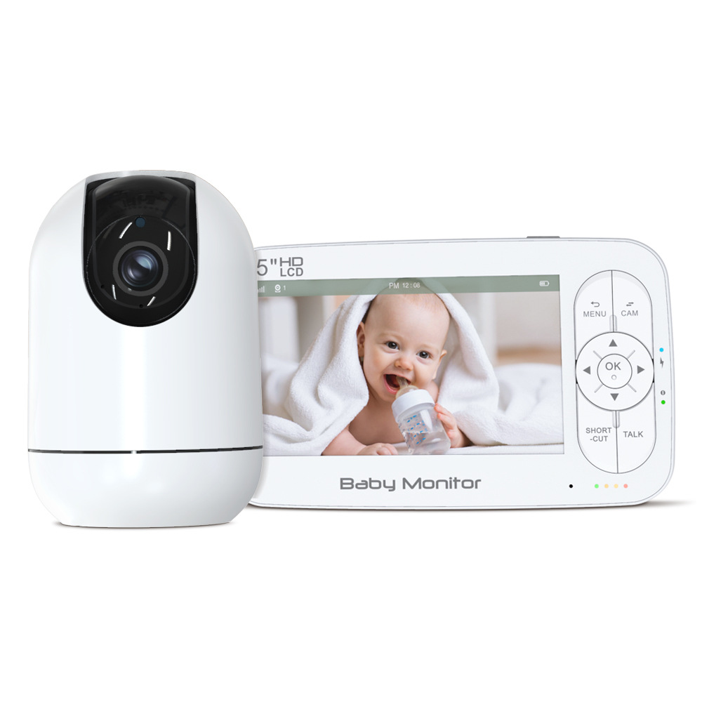 5Inch 2MP 1080P  APP Remote Co - Wireless Baby Monitor avaliação e preço