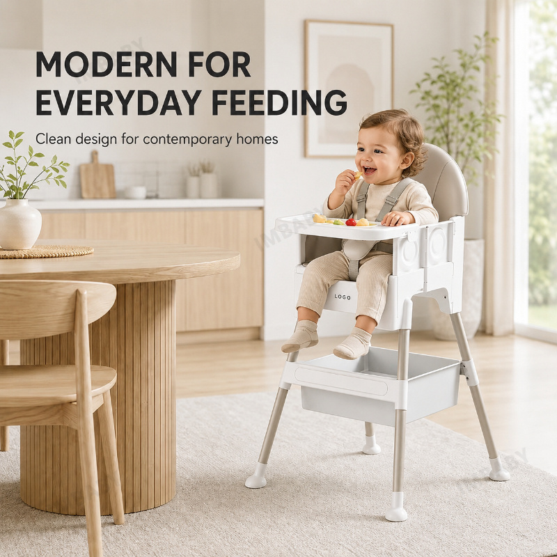 IMBABY Baby High Chair with St - Baby High Chair Booster avaliação e preço