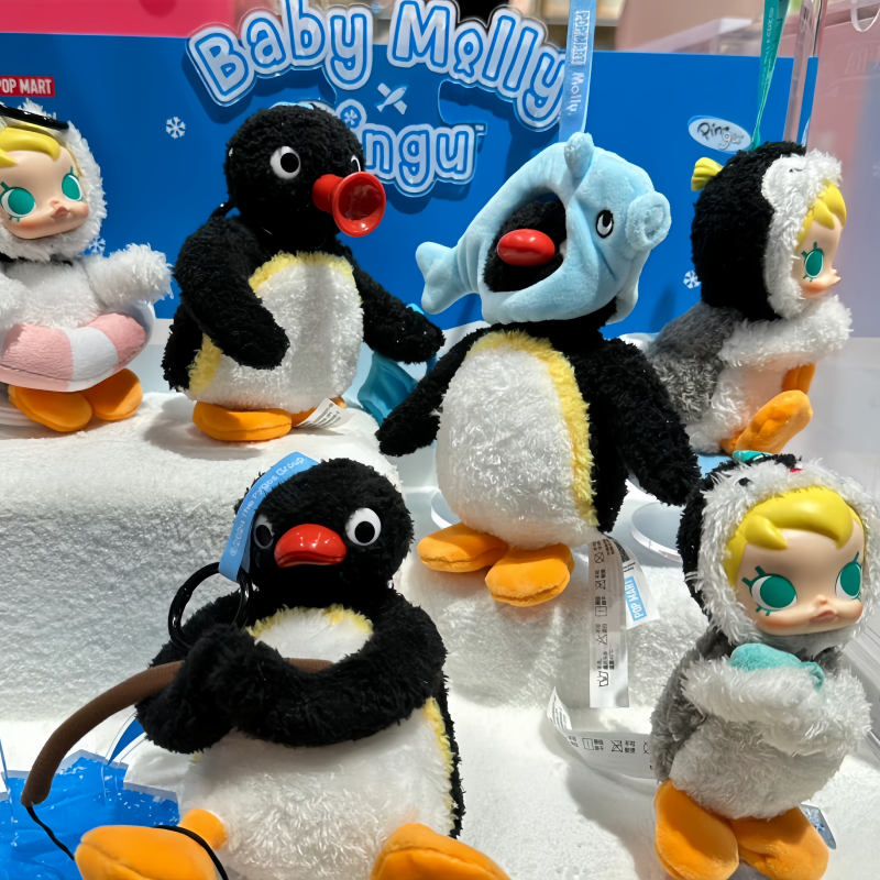 POP MART Baby Molly X Pingu Ha - Baby Products Pack avaliação e preço