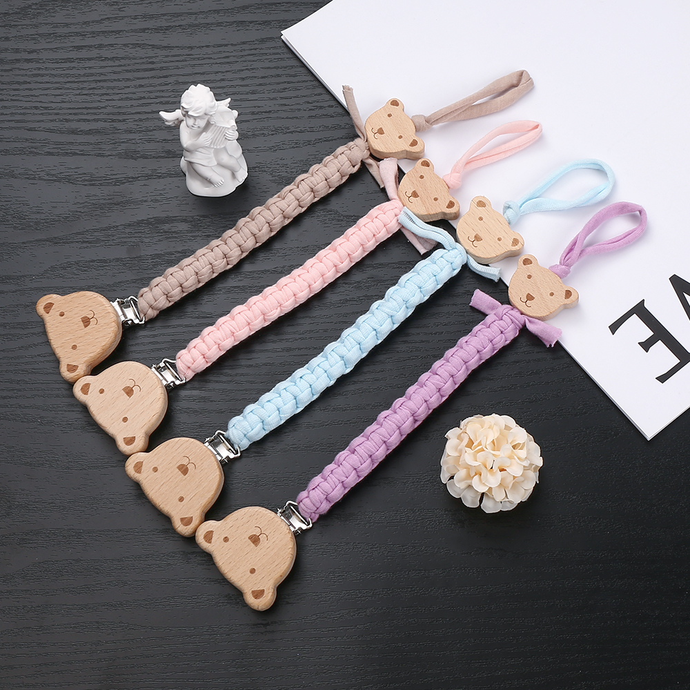 Baby Pacifier Chain Beech Wood - Baby Products Moisturizer avaliação e preço