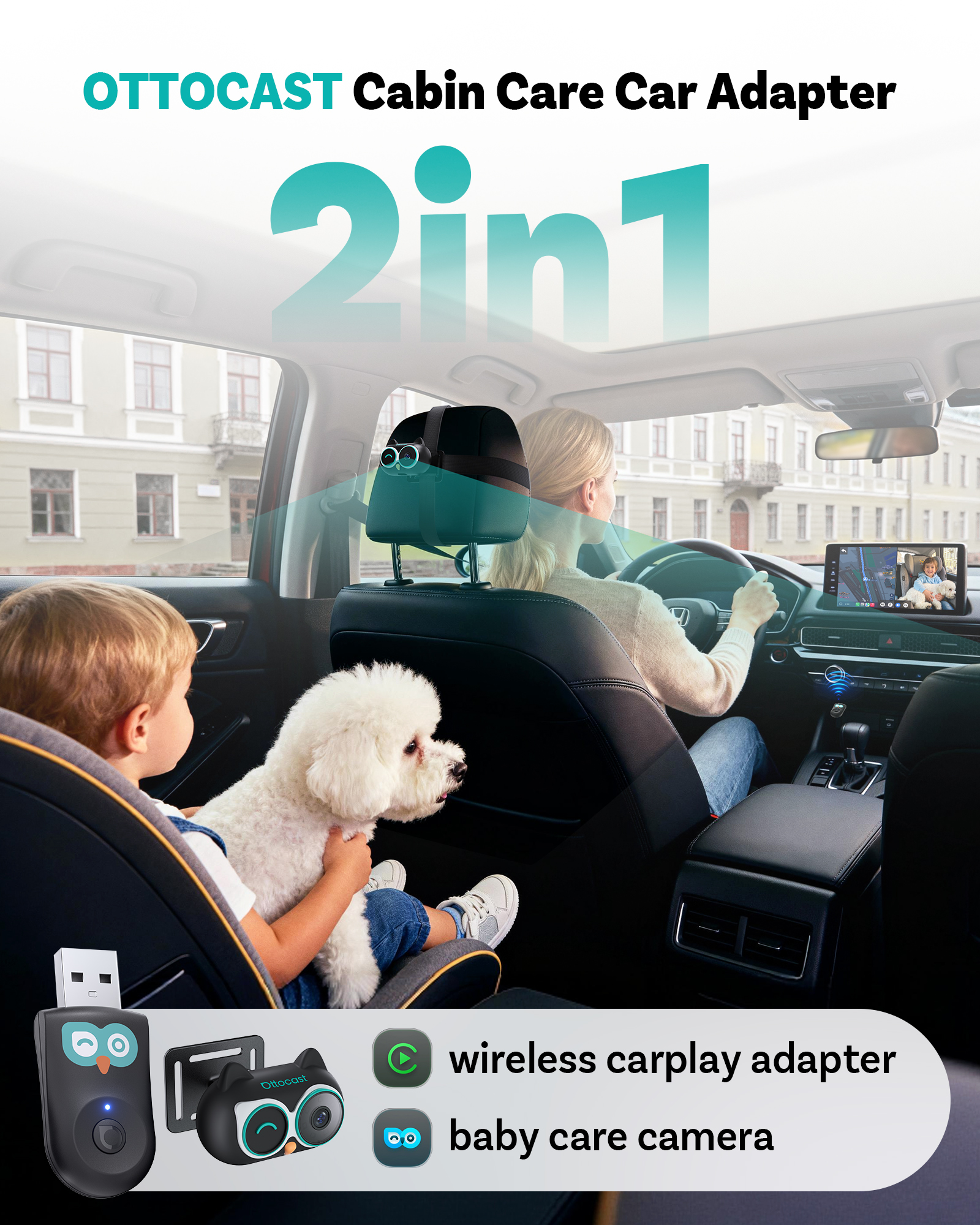 OTTOCAST Cabin Care Wireless C - Wireless Baby Monitor avaliação e preço