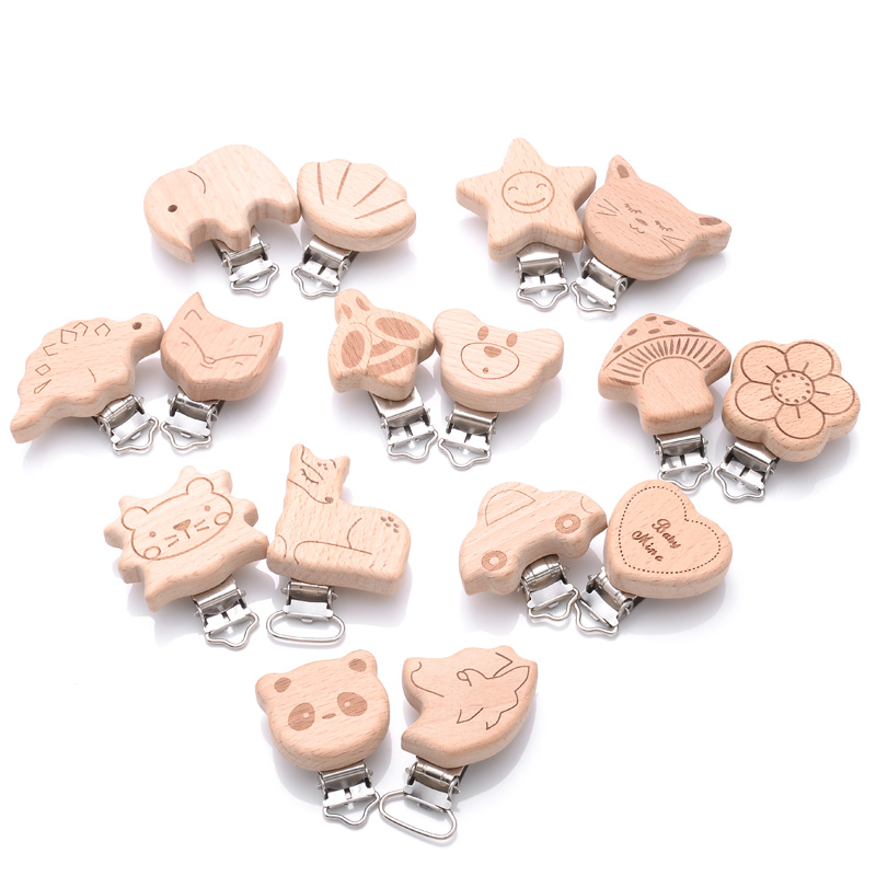 10pc Cartoon Animal Pacifier C - Baby Products Moisturizer avaliação e preço