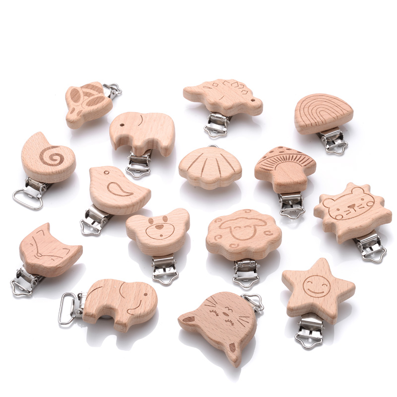 10pc Cartoon Animal Pacifier C - Baby Products Moisturizer avaliação e preço