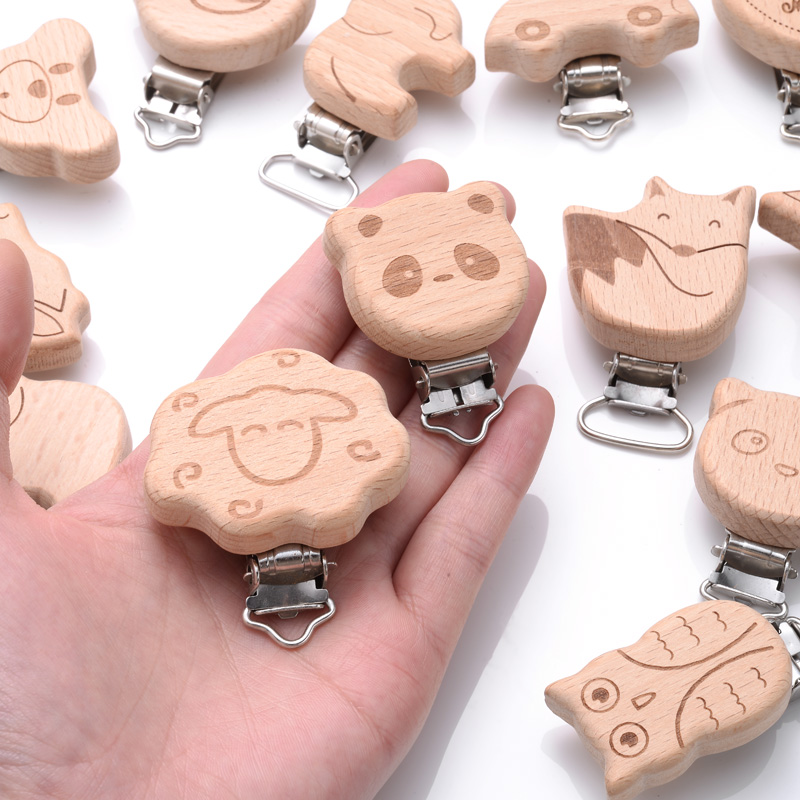 10pc Cartoon Animal Pacifier C - Baby Products Moisturizer avaliação e preço