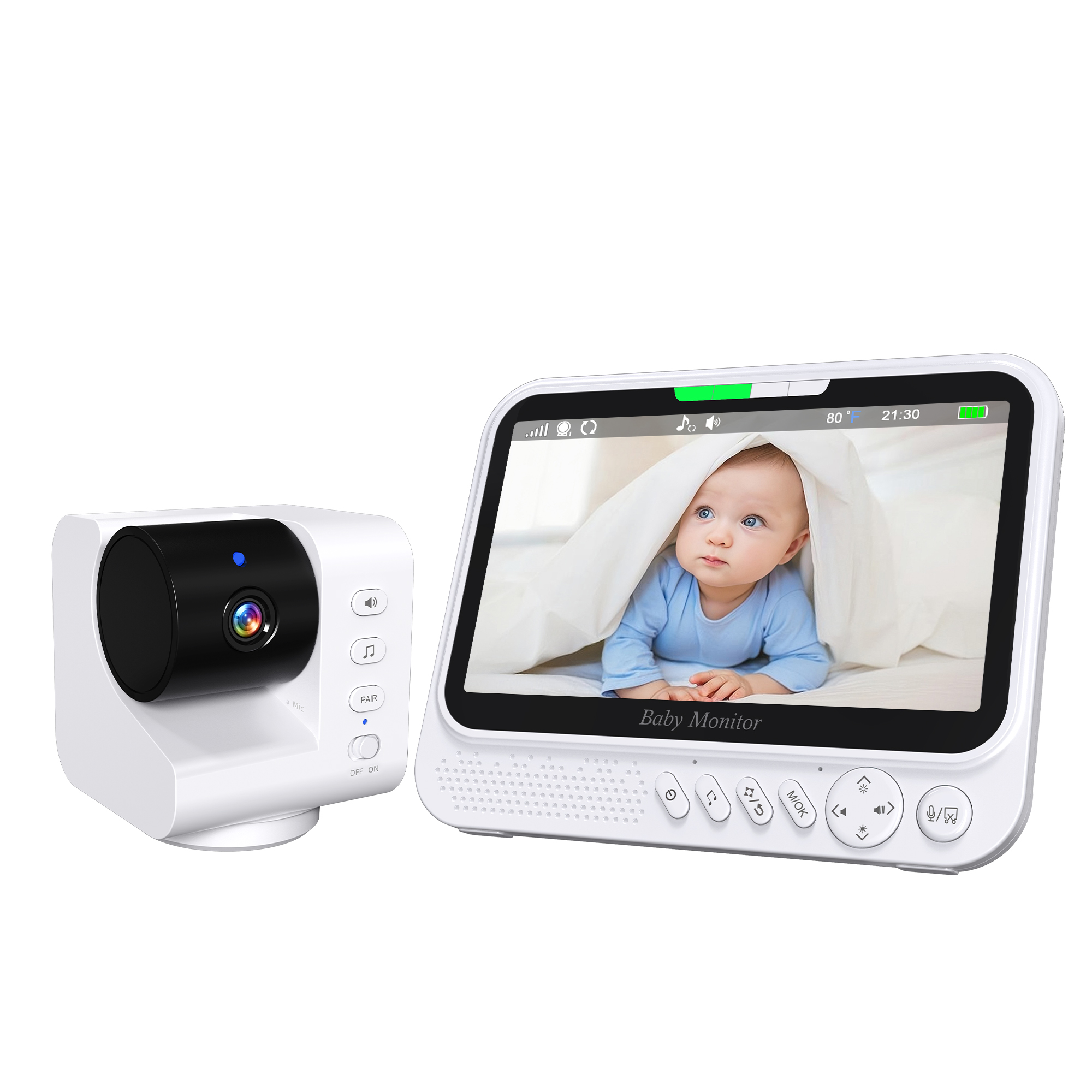 7inch IPS Screen 1v2 Wireless  - Wireless Baby Monitor avaliação e preço