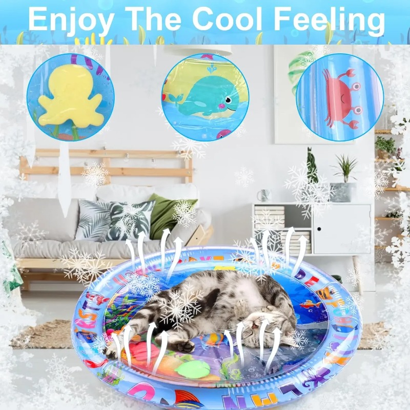 Pet Water Mat Cat Inflatable P - Baby Products On Sale avaliação e preço