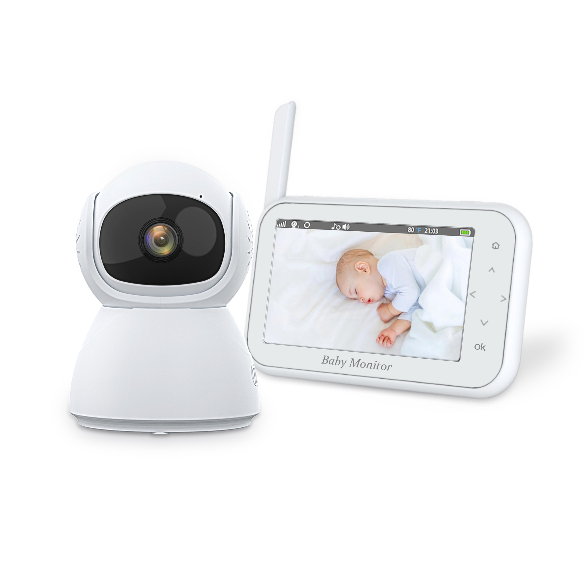 720P Wireless PTZ Baby Monitor - Wireless Baby Monitor avaliação e preço