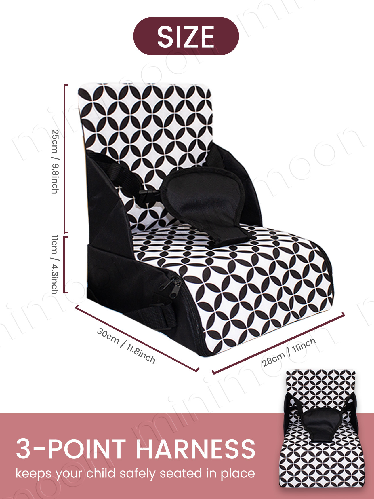 Portable Baby Booster Seat for - Baby High Chair Booster avaliação e preço